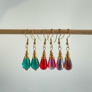 Dropped!, Edwardian Inspired Gold Filigree Teardrop Earrings